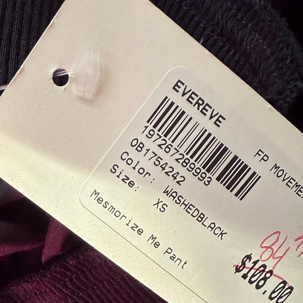 FP Movement by Free People Mesmerize Me Pants in Black size XS NWT - Picture 8 of 10
